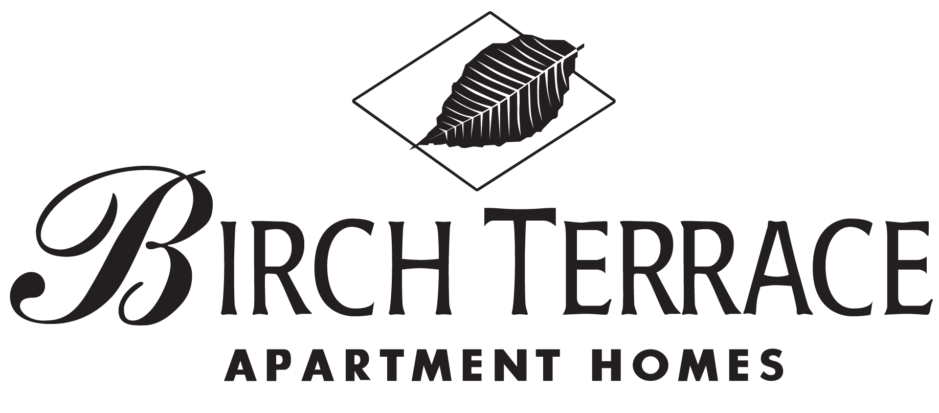 the logo for bright terrace apartment homes